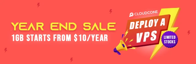 cloudcone:年终大清仓，1核/1G/50G硬盘/1T流量9.99美元/年-主机信息