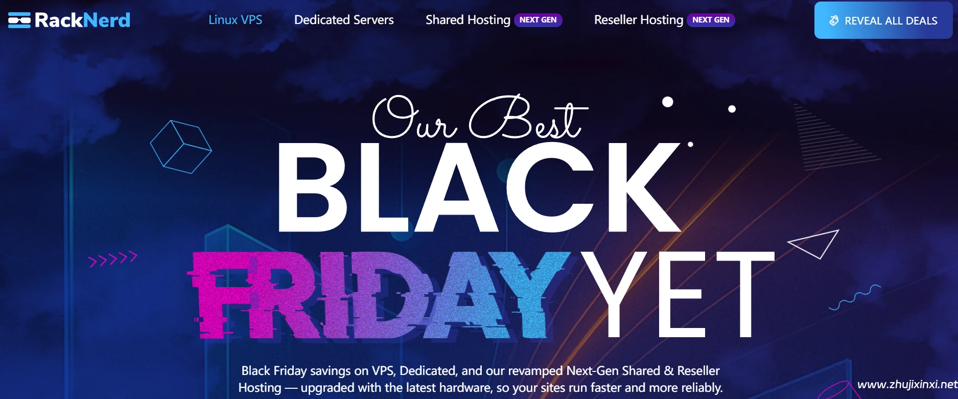 racknerd：黑五继续，1核/1G/25G/2T流量/10.6美元/年，还有独立服务器-主机信息